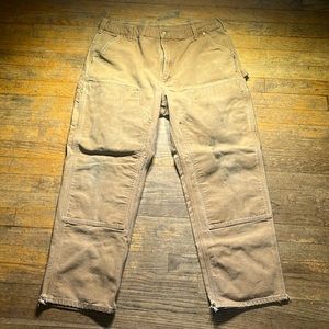 Carhartt 36x30 Double Knee Loose Fit Pants B01 USA